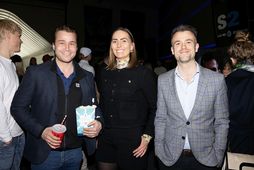 Þorvaldur Davíð Kristjánsson, María Björk Einarsdóttir og Hersir Aron Ólafsson.