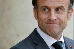 Emmanuel Macron Frakklandsforseti.