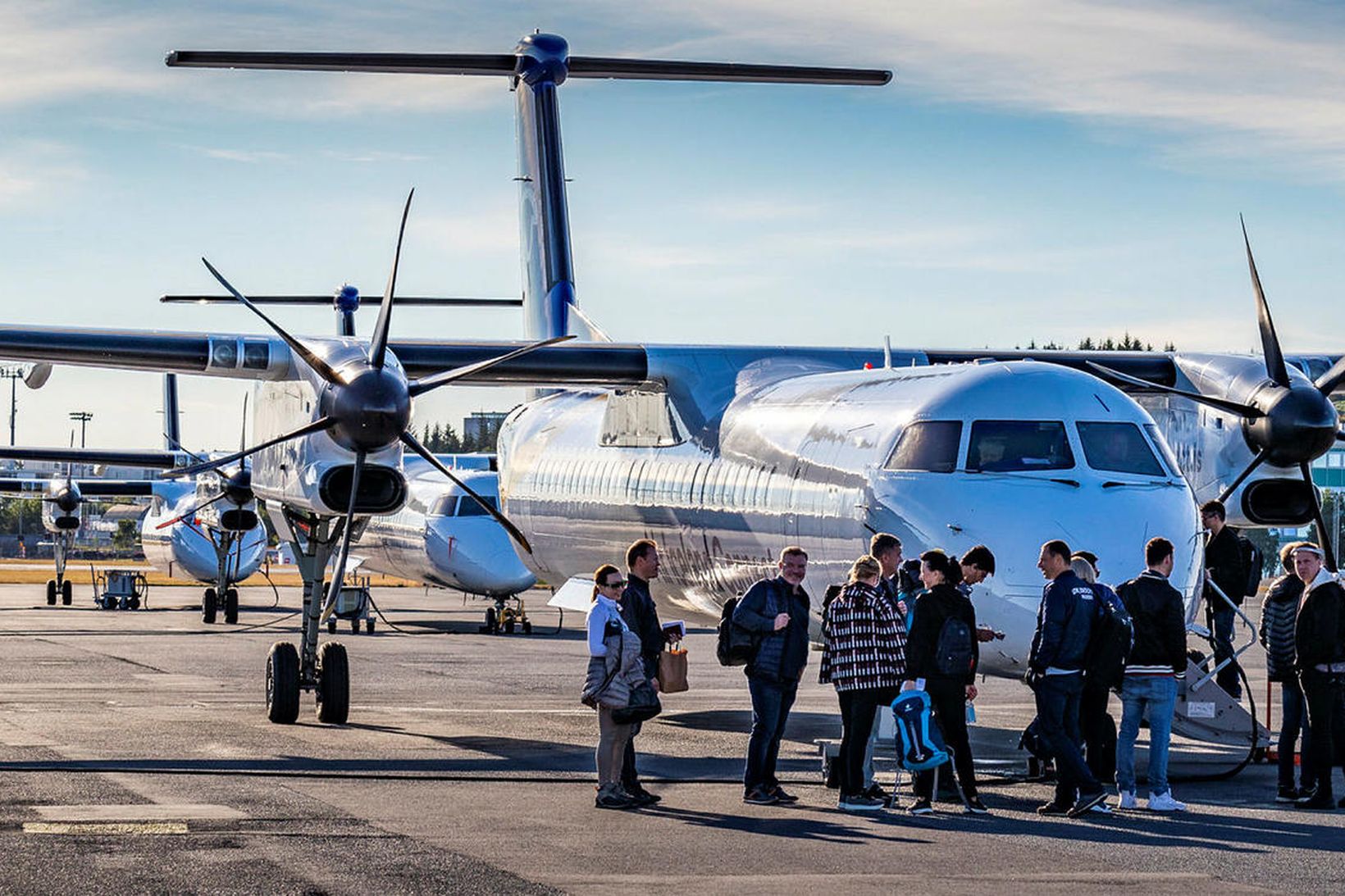 Flugmenn hjá Air Iceland Connect telja sig hafa setið eftir …