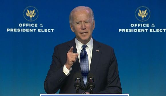 Biden: „Við sáum hvað var í uppsiglingu“