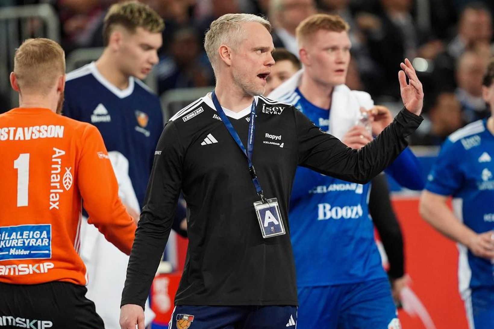 Þjálfarinn Snorri Steinn Guðjónsson nær vel til leikmannanna, að mati …
