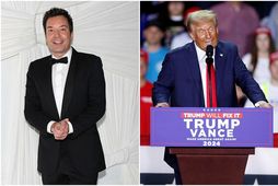 Fallon hefur fjallað mikið um Trump síðustu ár.