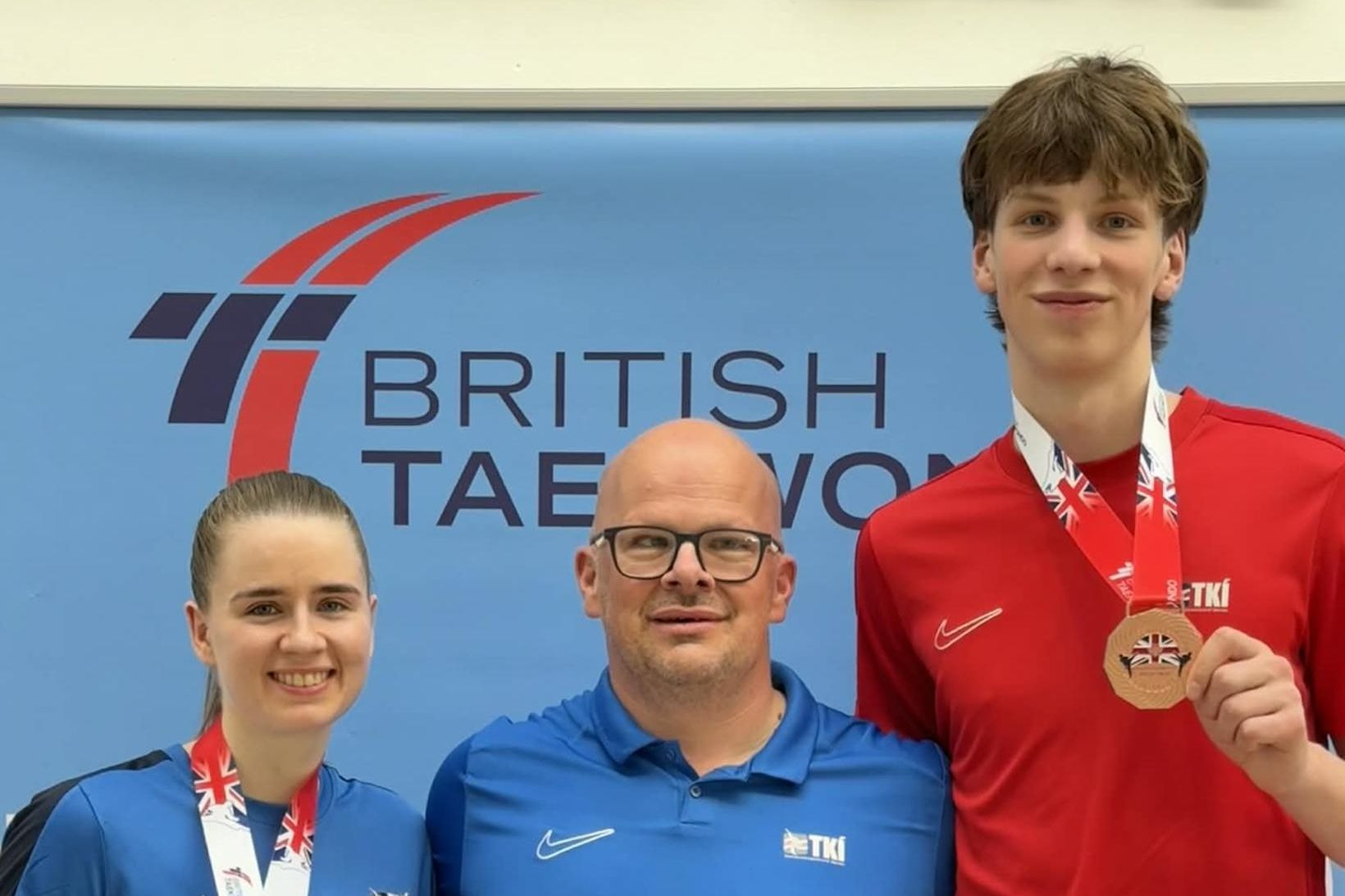 Þrjú á verðlaunapalli í Manchester