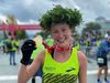 Andrea Kolbeinsdóttir was the first woman to cross the finish line for the fifth year in a row.