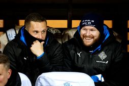 Gylfi Þór Sigurðsson og Aron Einar Gunnarsson verða báðir 36 ára á árinu.