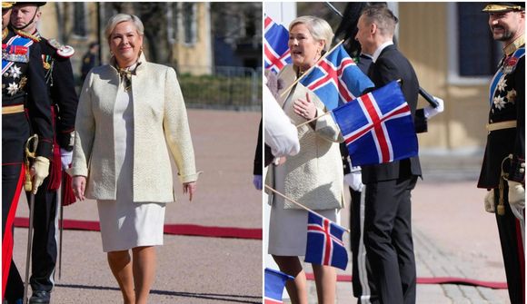 Tók sig til og fór í svarta skó