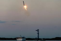 Elon Musk, forstjóri SpaceX, telur að Starship muni einn daginn ferja fólk til Mars.