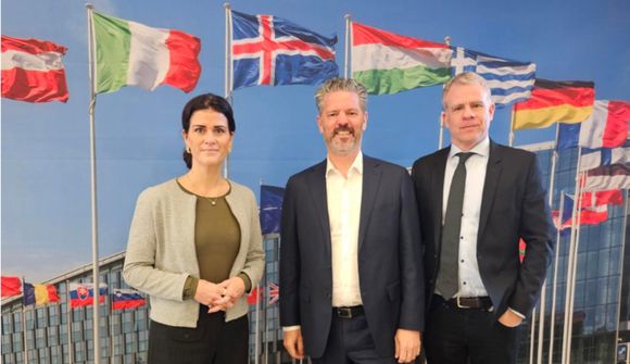 Þórdís, Dagur og Sigmar í Brussel