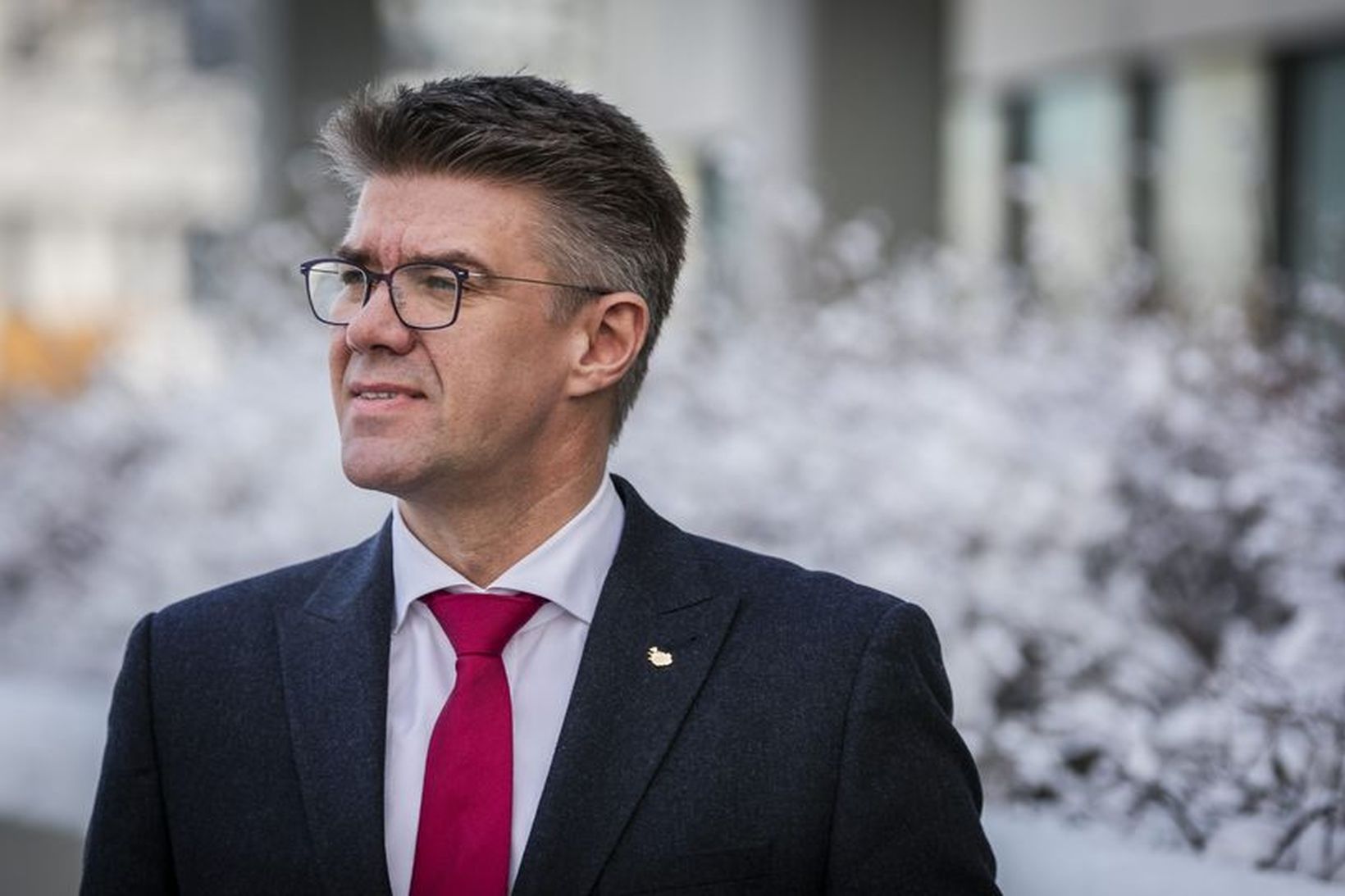 Gunnar Bragi Sveinsson utanríkisráðherra.