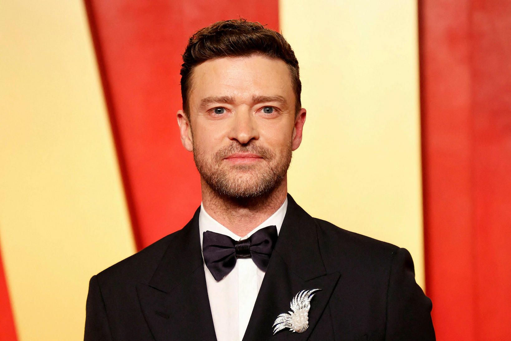 Justin Timberlake var handtekinn í byrjun vikunnar.