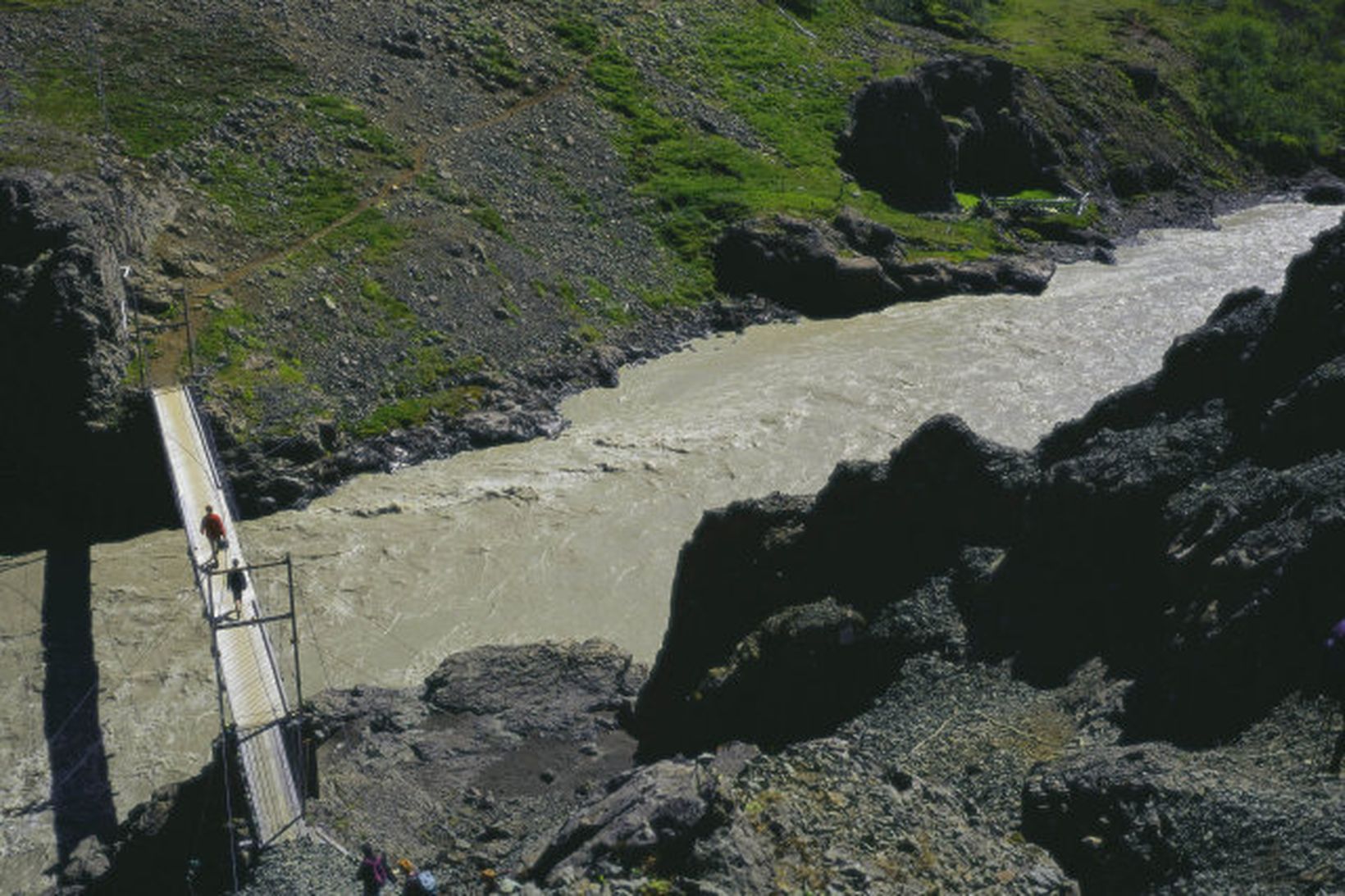 Jökulsá á Lóni við Kollumúla en það var á þessu …