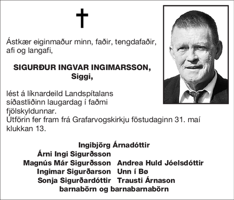 Sigurður Ingvar Ingimarsson,