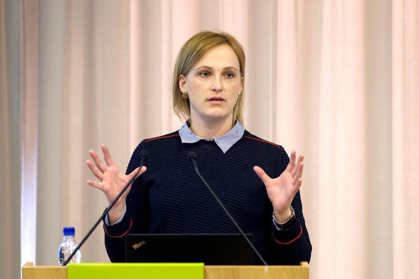 Drífa Jónasdóttir, afbrotafræðingur og doktorsnemi.