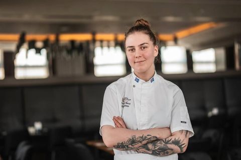 Landsliðskokkurinn Kristín Birta Ólafsdóttir elskar að grilla og fagnar hverju tækifæri sem hún fær til …