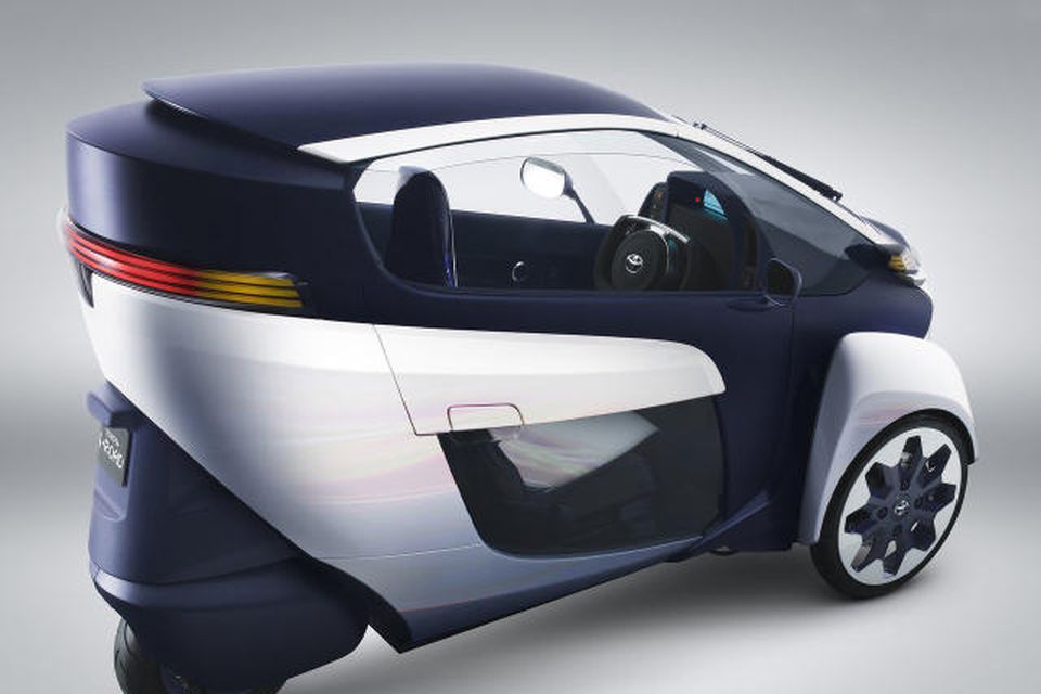 Toyota i-Road er enn á hugmyndastigi.