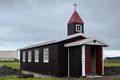 Keflavík Kirkjan hefur staðið við slökkvistöðina á Keflavíkurflugvelli frá 2000. Hún fær brátt nýtt heimilisfang.