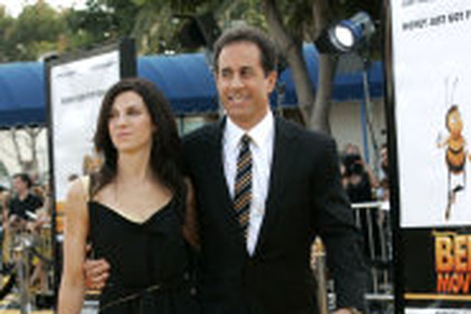 Jerry Seinfeld og eiginkona hans Jessica Seinfeld