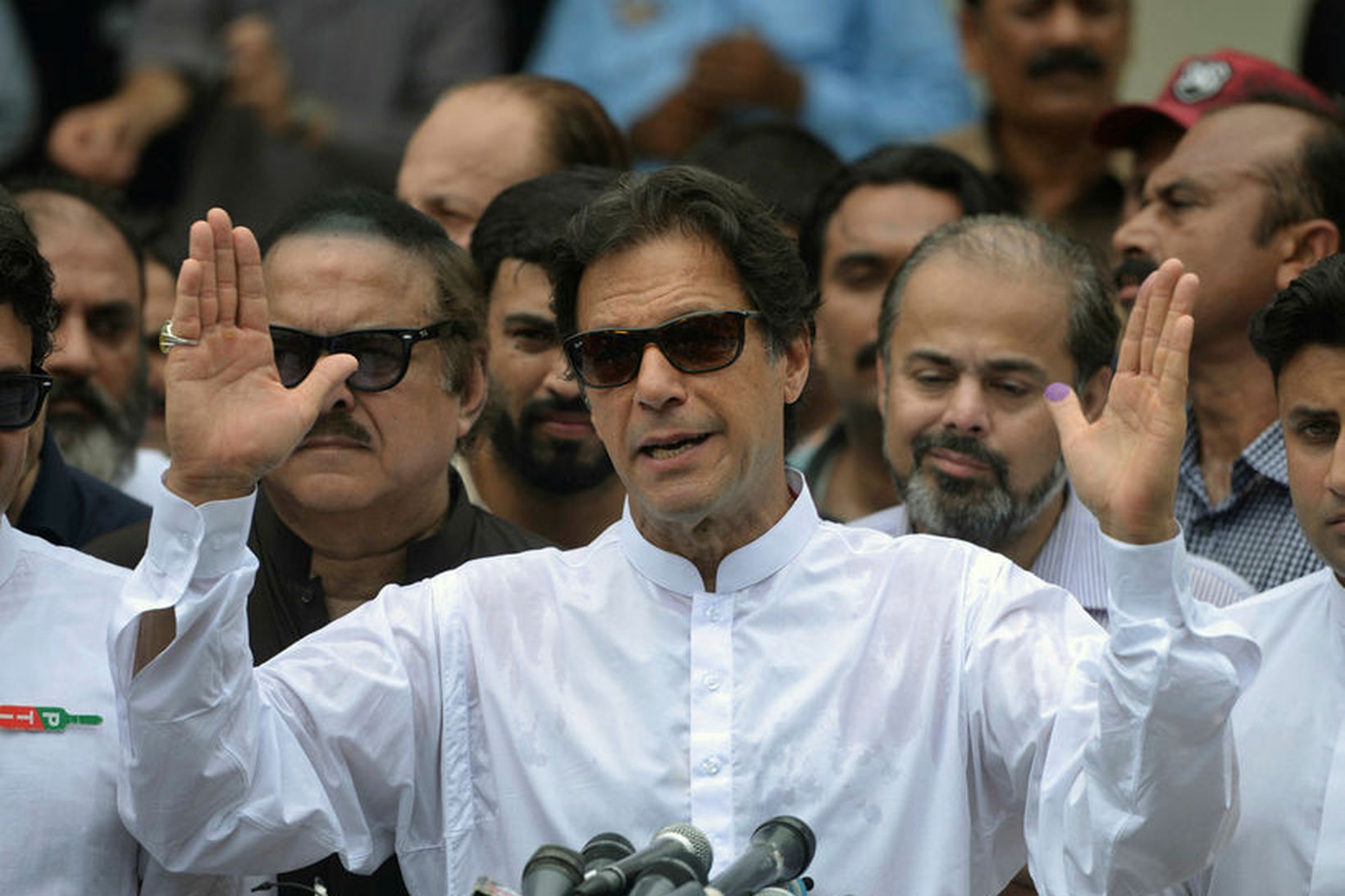 Imran Khan, forsætisráðherra Pakistans.