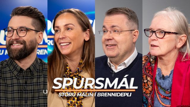 Spursmál: Er lyfjarisi að gleypa leikskóla? Hækka skattar?