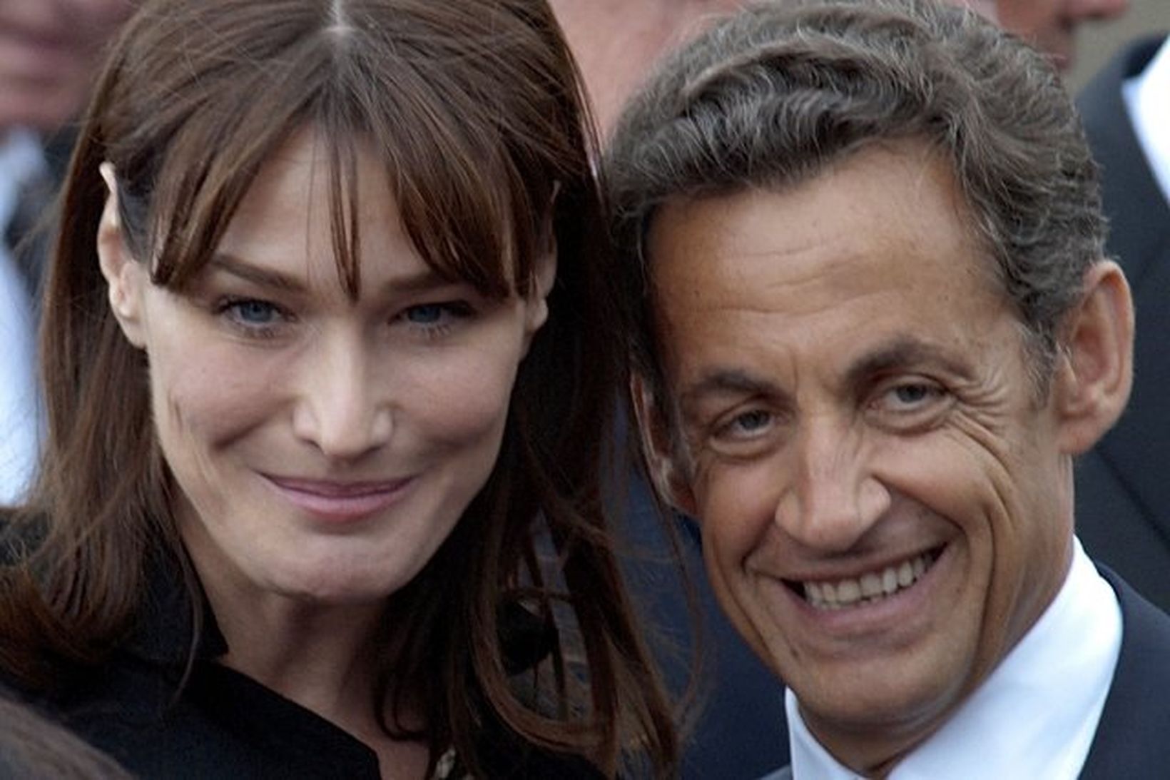 Carla Bruni og Nicolas Sarkozy hafa verið gift í 12 …