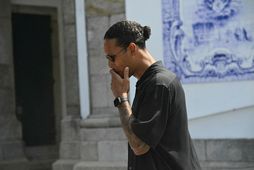 Virgil van Dijk fyrirliði Liverpool mætti einnig í jarðarför Jota.