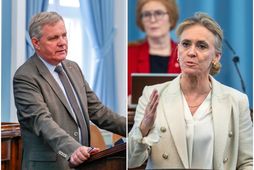 Jón Gunnarsson og Þorgerður Katrín á samsettri mynd.