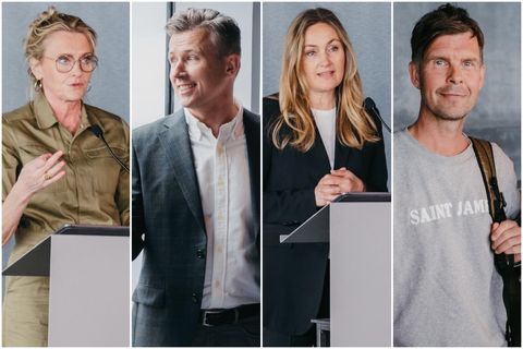 Heiða Björg Hilmisdóttir, Kjartan Ólafsson, Ásta Sóllilja Guðmundsdóttir og Freyr Eyjólfsson.
