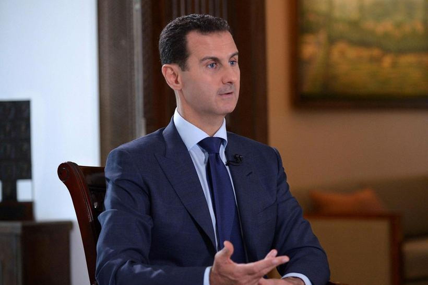 Bashar al-Assad Sýrlandsforseti.