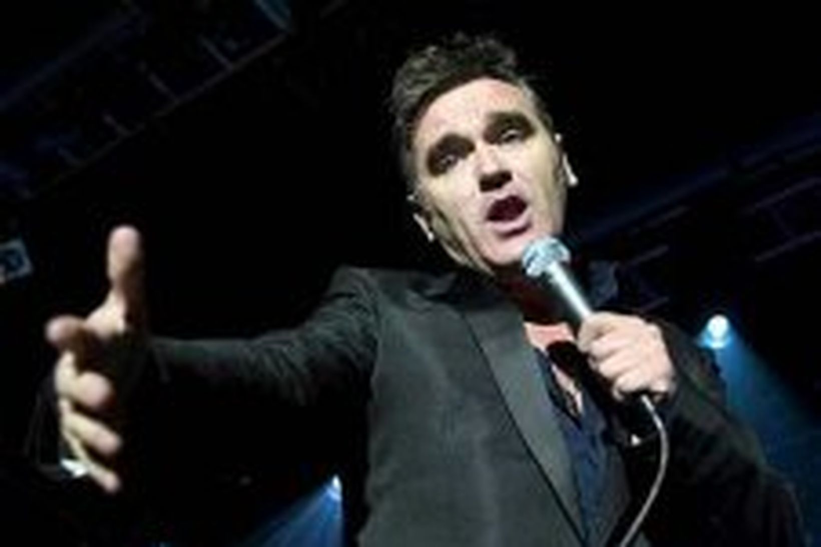 Morrissey fyrrum söngvari hljómsveitarinnar Smiths.