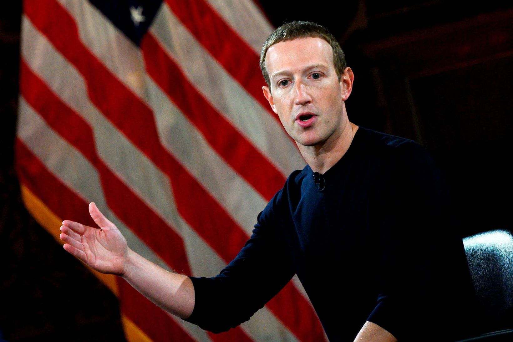 Mark Zuckerberg, forstjóri og stofnandi Facebook.