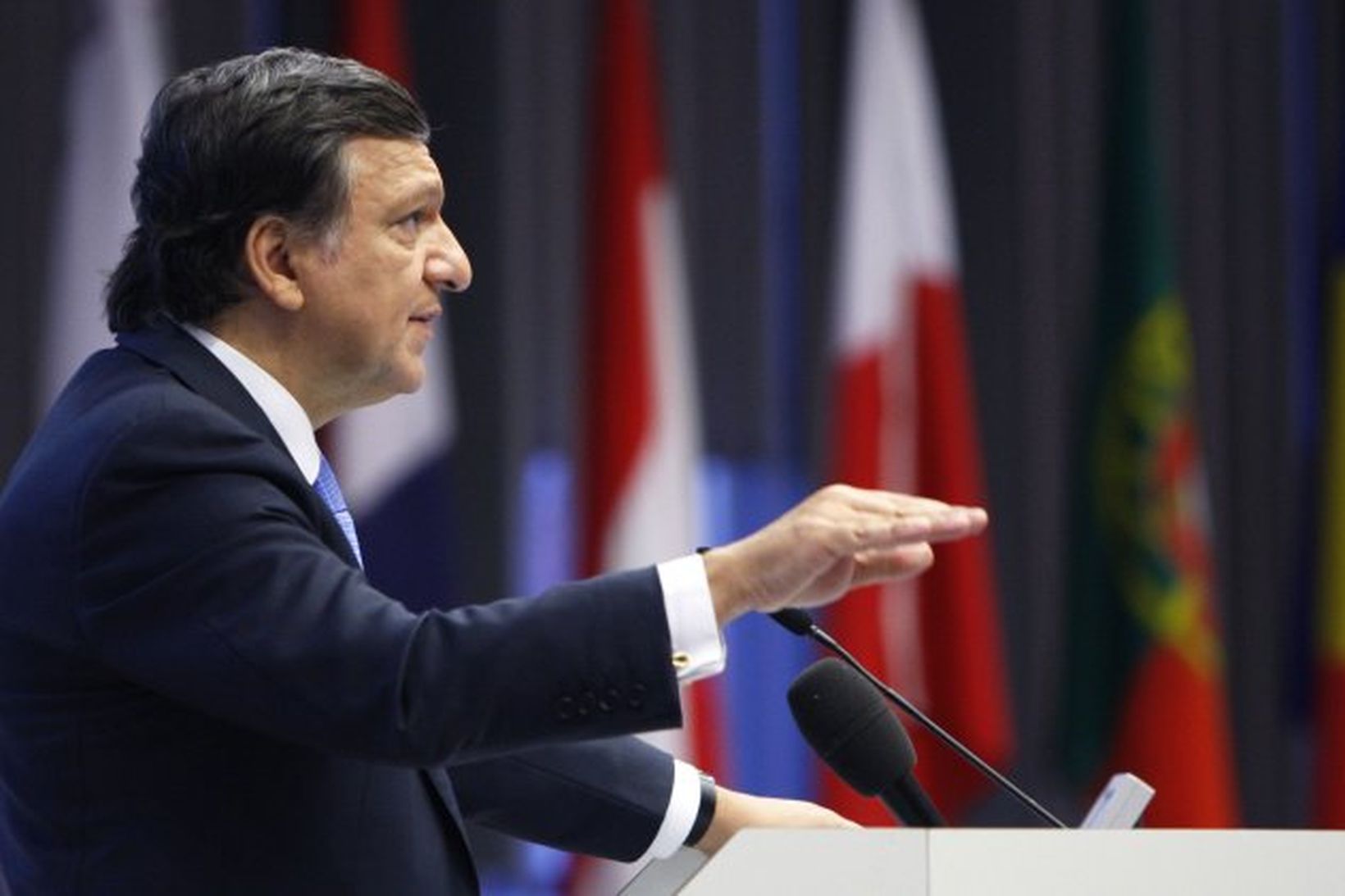 Jose Manuel Barroso, forseti framkvæmdastjórnar Evrópusambandsins,