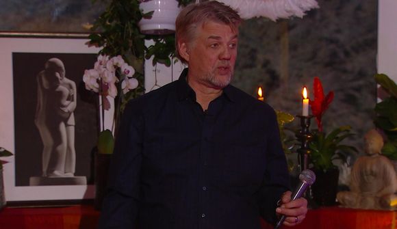 Helgi Björns og Björn Jörundur svindluðu sér í partí 