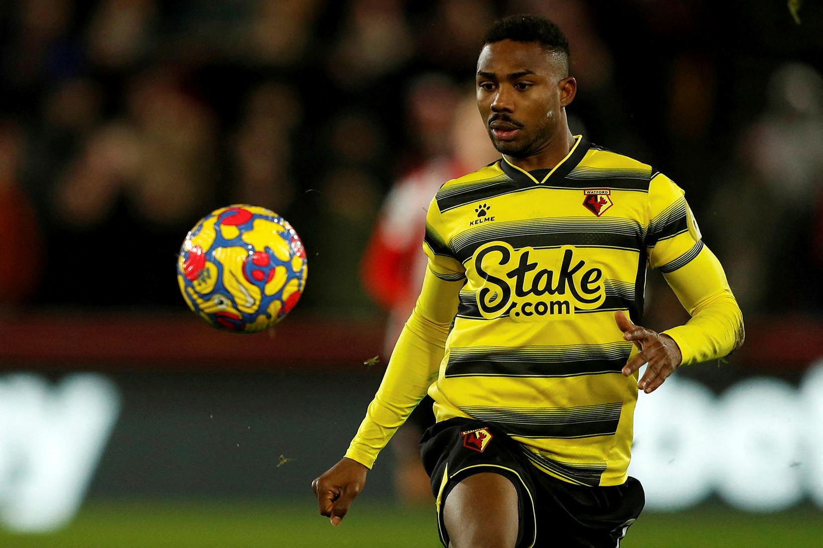 Emmanuel Dennis er í stóru hlutverki hjá Watford.