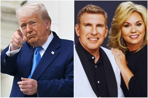Donald Trump undirbýr að náða raunveruleikastjörnuhjónin Todd og Julie Chrisley.