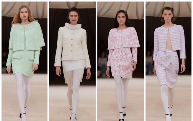 Fegurðin var mikil þegar Chanel sýndi haute couture línu sína fyrir vor-og sumar 2024.