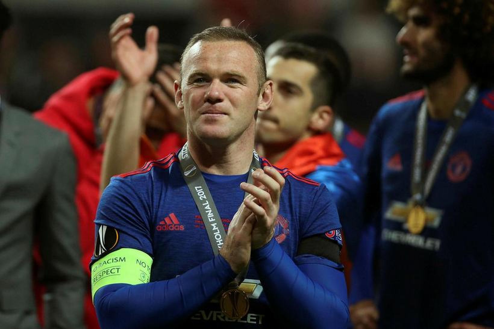 Wayne Rooney er að öllum líkindum á leið frá Manchester …