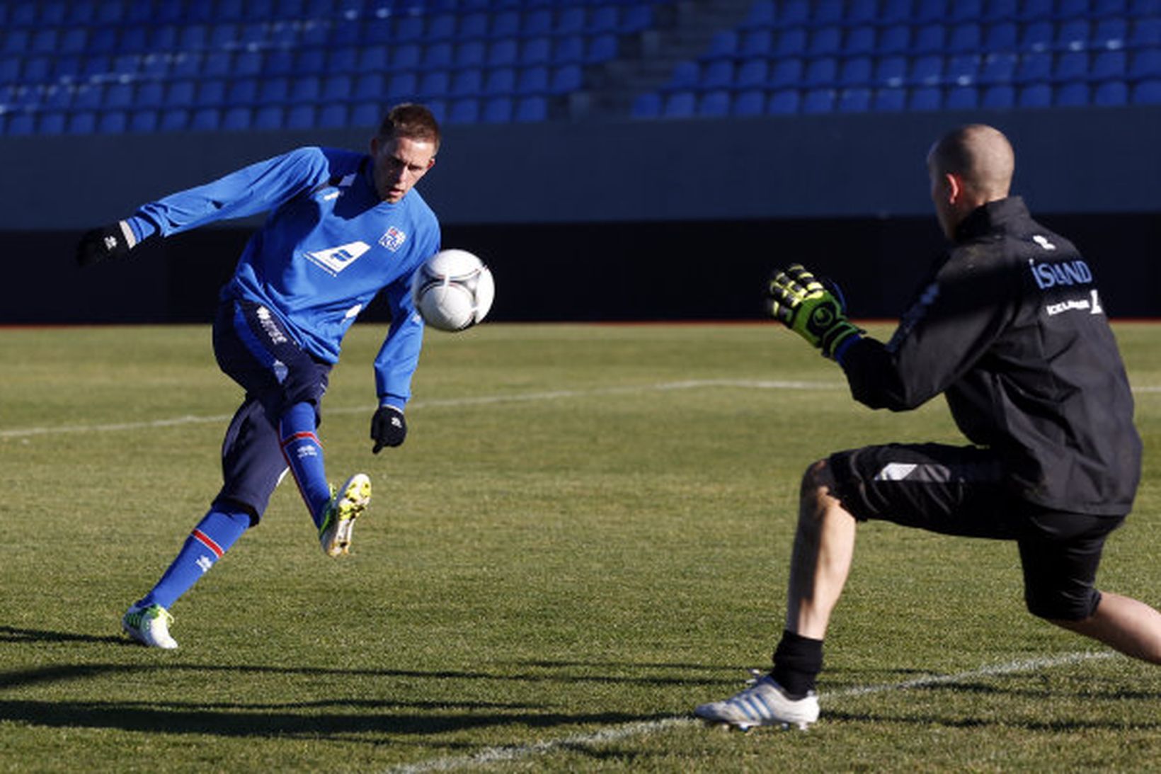 Gylfi Þór Sigurðsson er markvarðahrellir.