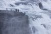 Divers, drones and helicopters search by Gullfoss