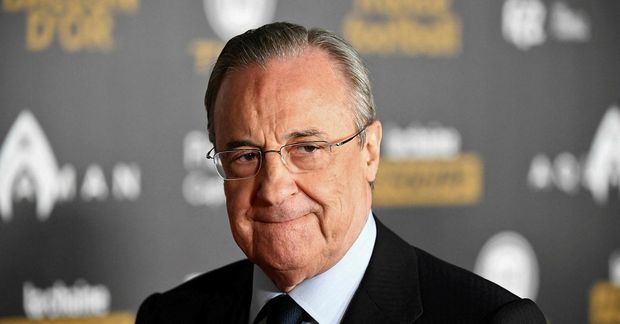 Florentino Pérez er forseti Real Madríd.