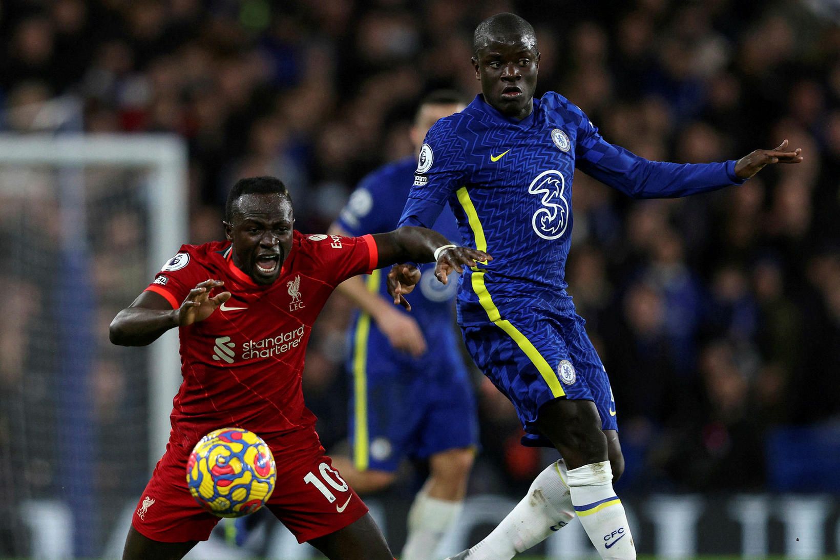 Franski heimsmeistarinn N'Golo Kanté.