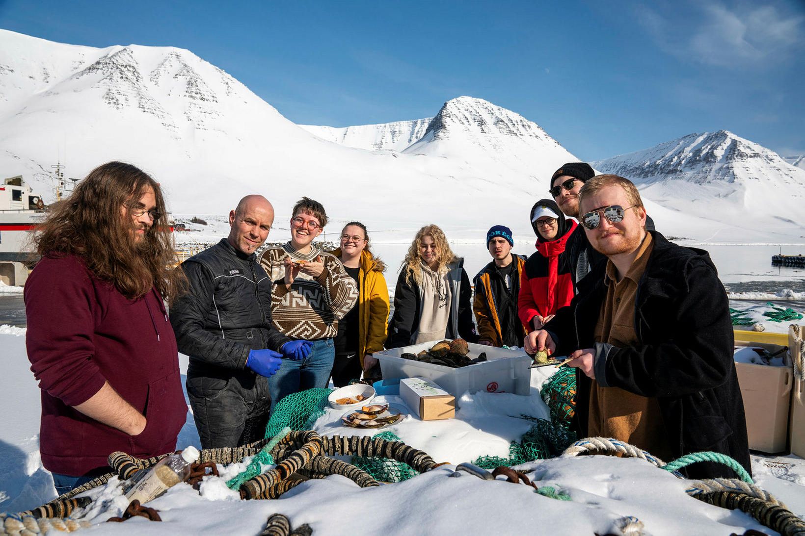 Mitchen Rodrigues Jónsson, Sveinbjörn Hjálmarsson kafari, Guðrún Úlfarsdóttir, Arnbjörg Helga …