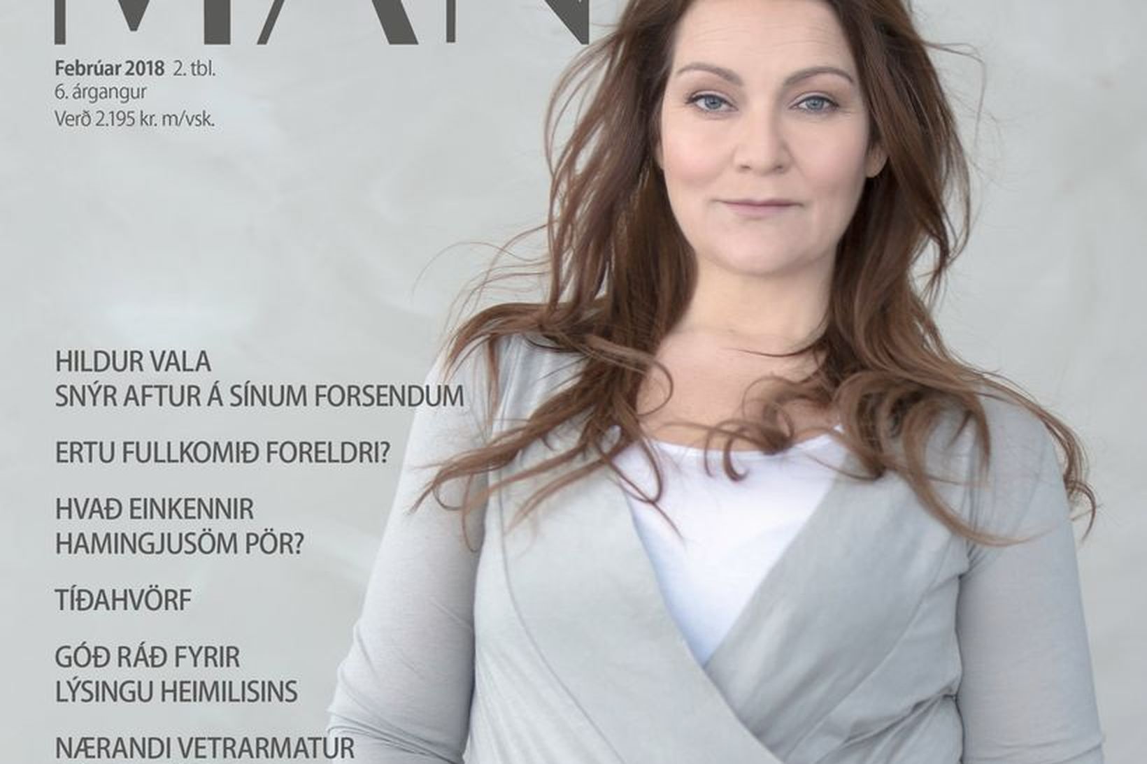 Hera Björk Þórhallsdóttir prýðir forsíðu MAN.