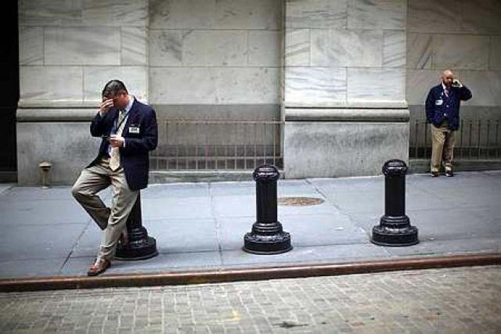 Wall Street í New York.