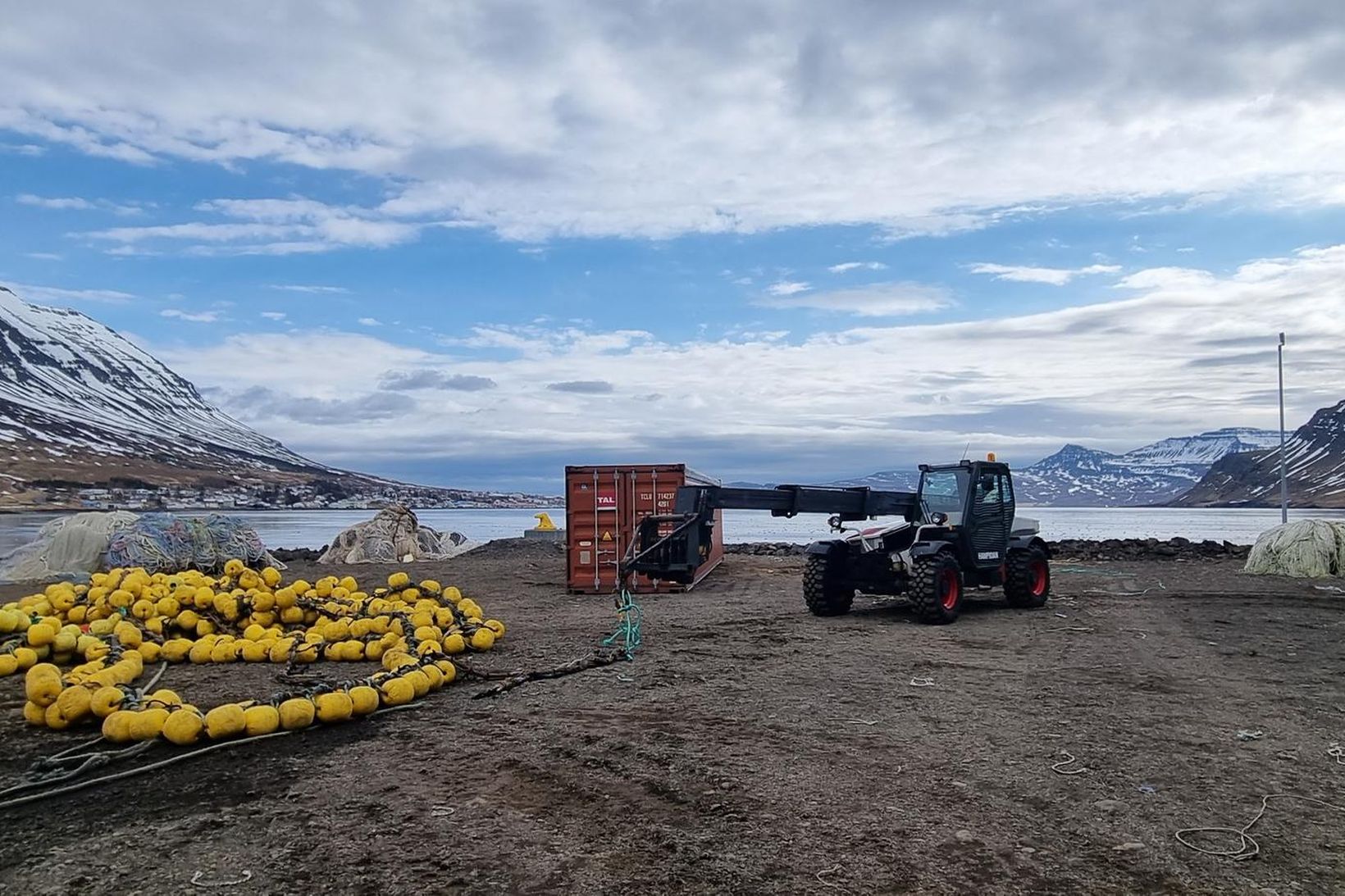 Hampiðjan hefur unnið hörðum höndum að frágangi gamalla veiðarfæra en …