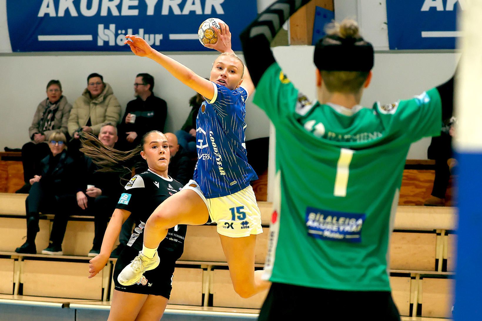 Harpa María Friðgeirsdóttir í leik með Fram.