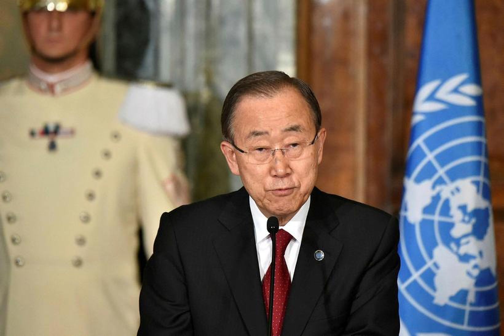 Ban Ki-moon, framkvæmdastjóri Sameinuðu þjóðanna.