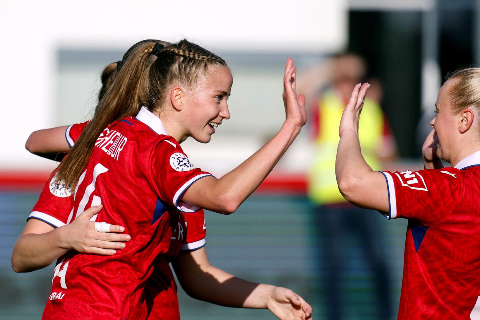 Skoraði í stórsigri í Hollandi