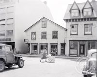 Hafnarstræti árið 1953