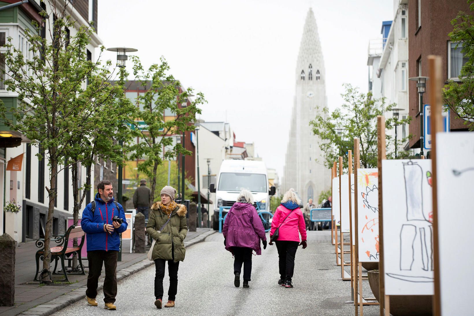 Rúmlega einn af hverjum fimm íbúum Reykjavíkur á síðasta ári …