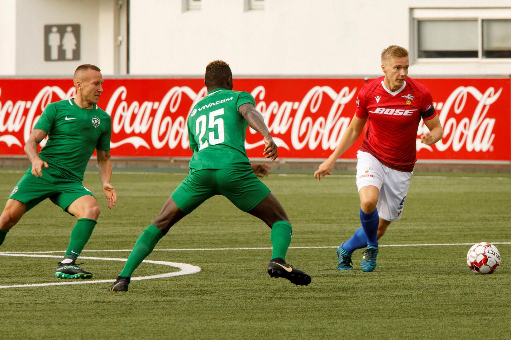 Patrick Pedersen skoraði þrennu fyrir Val.